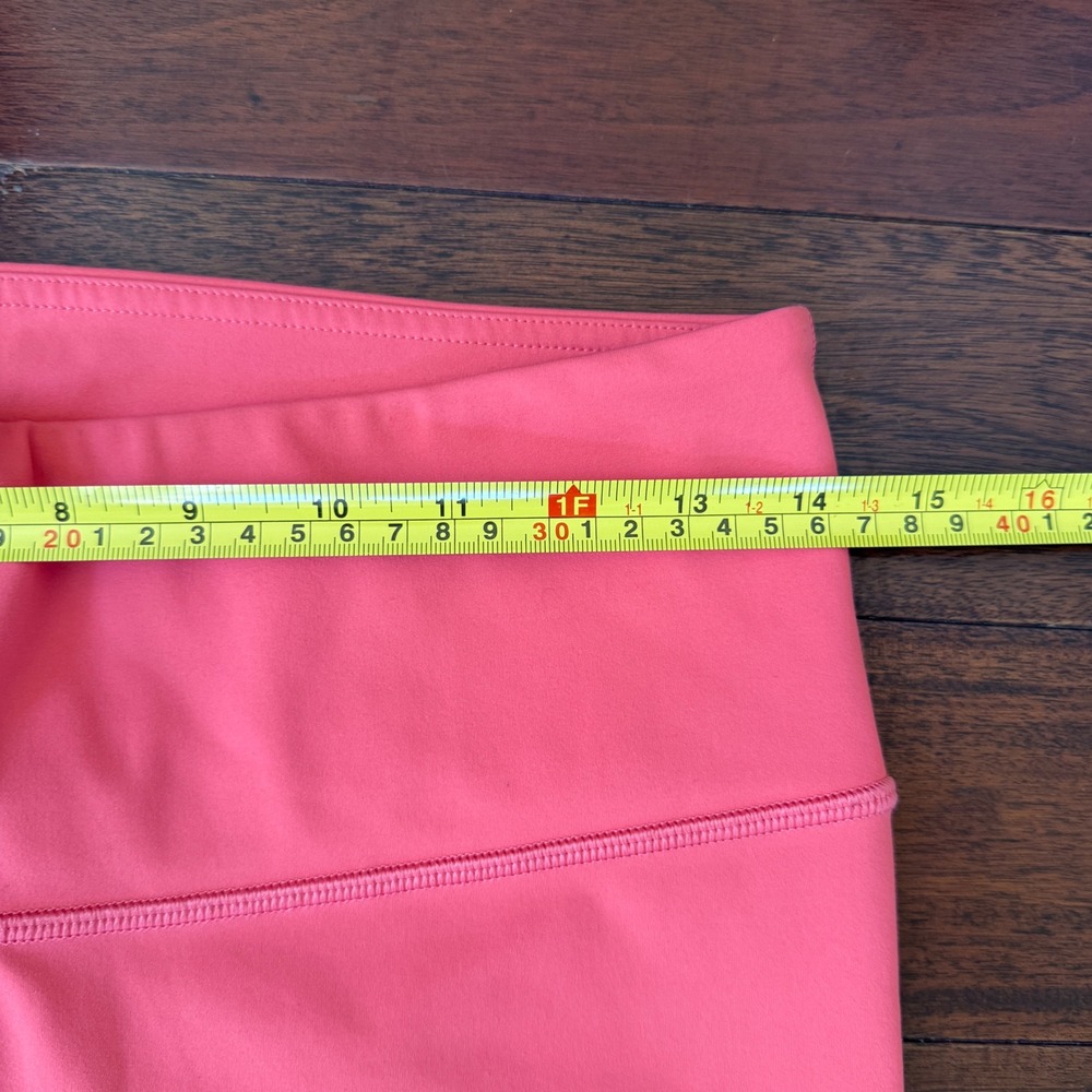 Athleta Elation 7/8 Tight Coral Pink Leggings Yoga Gym Athletic Womens M - Picture 5 of 7